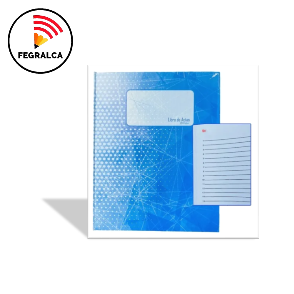 LIBROS DE ACTAS 100 FOLIOS