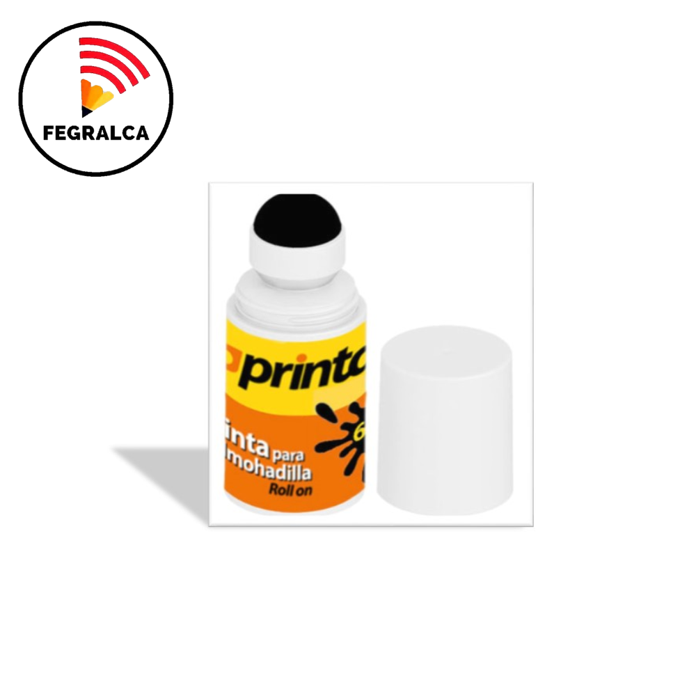 TINTA PARA SELLOS  ROLL ON NEGRO