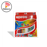 CREYONES 24 UNIDADES KORES CON SACAPUNTAS