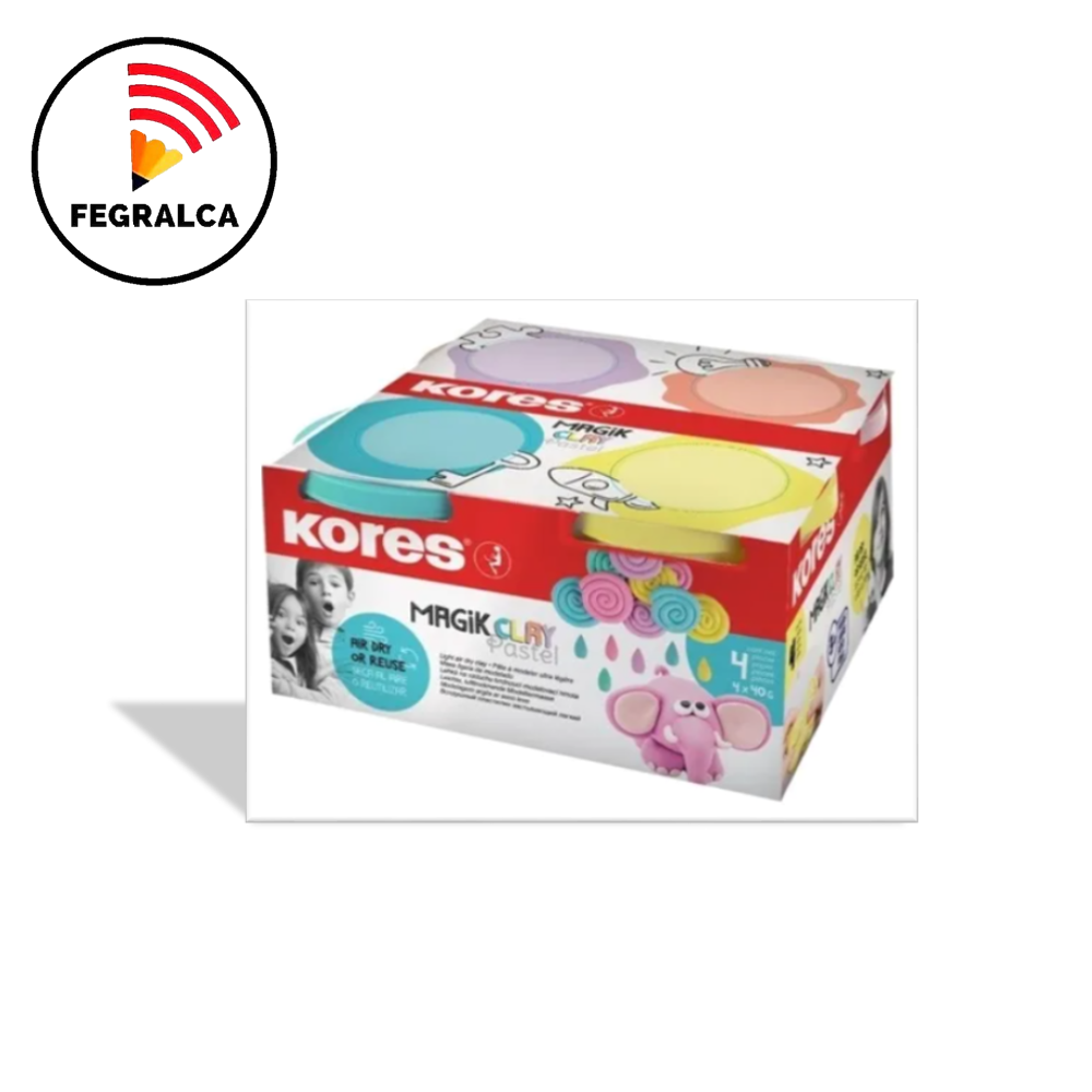 MAGIC CLAY COLORES PASTEL