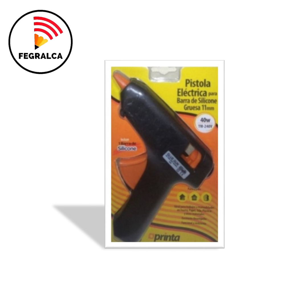 PISTOLA DE SILICÓN PARA BARRA GRANDE 11 MM