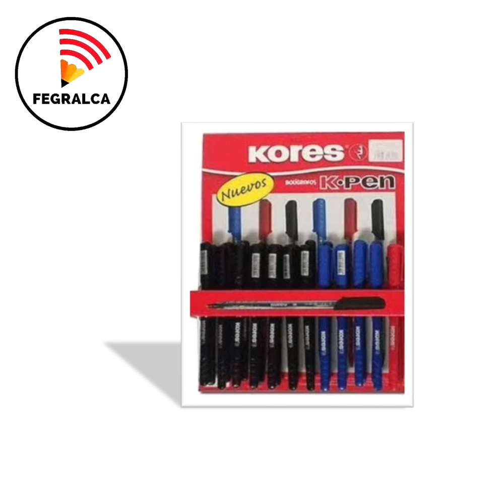 BLÍSTER BOLÍGRAFOS KORES